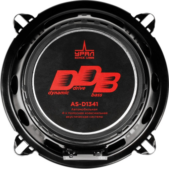 Колонки автомобильные Ural DDB AS-D1341 160Вт 13см (5дюйм) (ком.:2кол.) коаксиальные четырехполосные от магазина РЭССИ