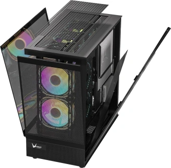 Корпус Formula Crystal Z8 COSMIC черный без БП ATX 3x120mm 5x140mm 1xUSB2.0 1xUSB3.0 1xUSB3.1 audio bott PSU от магазина РЭССИ