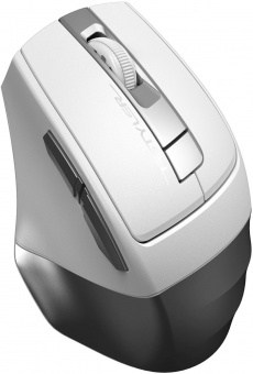 Мышь A4Tech Fstyler FG35S серебристый/белый оптическая (2000dpi) silent беспроводная USB (6but) от магазина РЭССИ