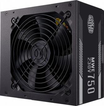 Блок питания Cooler Master ATX 750W MWE White V2 750W 80+ (24+8+4+4pin) APFC 120mm fan 6xSATA RTL от магазина РЭССИ