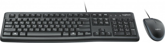 Клавиатура + мышь Logitech MK120 клав:черный мышь:черный/серый USB (920-002563) от магазина РЭССИ