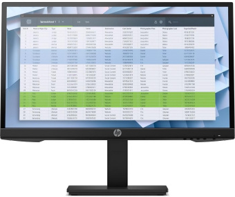 Монитор HP 21.5" P22h G4 черный IPS 16:9 HDMI матовая HAS 250cd 178гр/178гр 1920x1080 VGA DP FHD 4.14кг от магазина РЭССИ