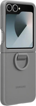 Чехол (клип-кейс) Samsung для Samsung Galaxy Z Flip6 Silicone Case Silicone Case Flip 6 (F741) серый (EF-PF741TJEGRU) от магазина РЭССИ