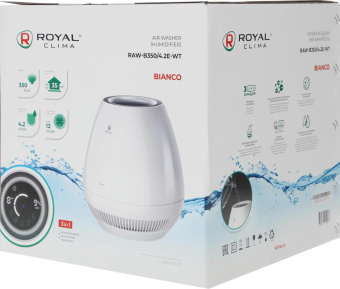 Мойка воздуха Royal Clima Bianco RAW-B350/4.2E-WT 15Вт белый от магазина РЭССИ