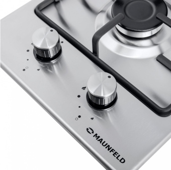 Газовая варочная поверхность Maunfeld EGHS.32.3ES/G нержавеющая сталь от магазина РЭССИ