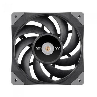 Вентилятор для корпуса Thermaltake Toughfan 12 120х120x25 черный 4-pin 22.3дБ (упак.:2шт) (CL-F082-PL12BL-A) Ret от магазина РЭССИ