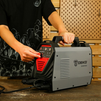 Сварочный аппарат Deko DKWM160A MIG-MAG/ММА 4.2кВт от магазина РЭССИ