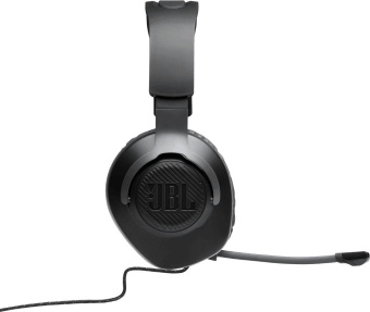 Гарнитура накладные JBL Quantum 100 1.2м черный проводные оголовье (JBLQUANTUM100BLK) от магазина РЭССИ