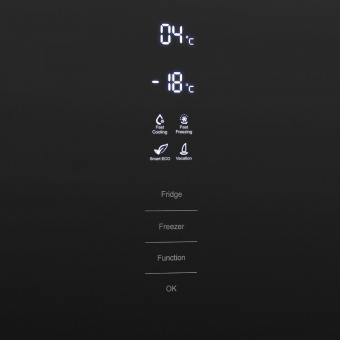 Холодильник Maunfeld MFF185NFB черный (двухкамерный) от магазина РЭССИ