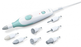 Маникюрно-педикюрный набор Sanitas SMA36 насадок в компл.:7шт белый от магазина РЭССИ