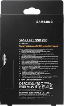 Накопитель SSD Samsung PCI-E 3.0 x4 1Tb MZ-V8V1T0BW 980 M.2 2280 от магазина РЭССИ