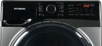 Стиральная машина Hyundai WFE8408 Dark Gray класс: A+++ загр.фронтальная макс.:8кг от магазина РЭССИ