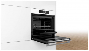 Духовой шкаф Электрический Bosch HBG634BW1 белый от магазина РЭССИ