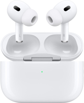 Гарнитура внутриканальные Apple AirPods Pro 2 A2698 A2699 A2700 белый беспроводные bluetooth в ушной раковине (MQD83HN/A) от магазина РЭССИ