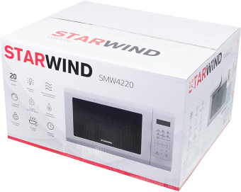 Микроволновая Печь Starwind SMW4220 20л. 700Вт белый от магазина РЭССИ