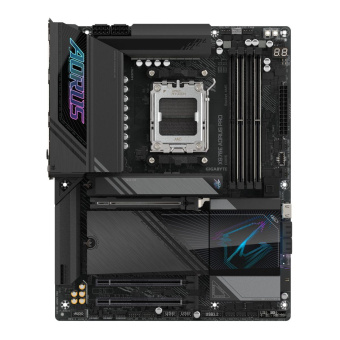 Материнская плата Gigabyte X870E AORUS PRO SocketAM5 AMD X870 4xDDR5 ATX AC`97 8ch(7.1) 2.5Gg RAID+HDMI от магазина РЭССИ