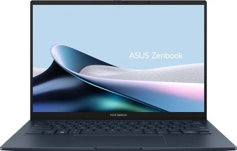 Ноутбук Asus Zenbook 14 OLED UX3405MA-QD489 Core Ultra 5 125H 16Gb SSD1Tb Intel Arc 14" OLED FHD+ (1920x1200) noOS blue WiFi BT Cam Bag (90NB11R1-M00ST0) от магазина РЭССИ