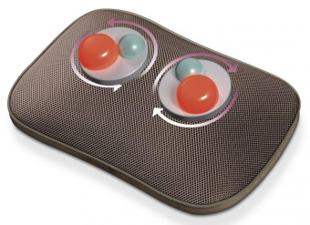 Массажная подушка Beurer MG147 12Вт коричневый от магазина РЭССИ