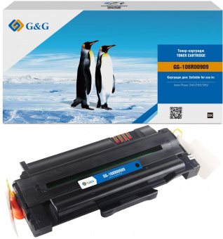 Картридж лазерный G&G GG-108R00909 черный (2500стр.) для Xerox Phaser 3140/3155/3160 от магазина РЭССИ