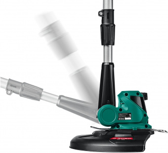 Триммер электрический Зубр ТА-185 аккум. 18Вт неразбор.штан. реж.эл.:леска от магазина РЭССИ