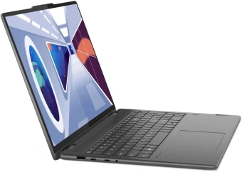 Ноутбук Lenovo Yoga 7 16IRL8 Core i5 1340P 16Gb SSD512Gb Intel Iris Xe graphics 16" IPS Touch 2.5K (2560x1600) Windows 11 Home grey WiFi BT Cam (82YN001YRK) от магазина РЭССИ