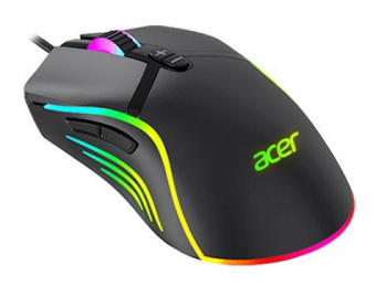 Мышь Acer OMW144 черный оптическая (3200dpi) USB (7but) от магазина РЭССИ