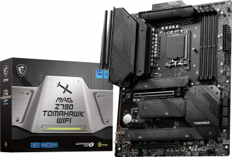 Материнская плата MSI MAG Z790 TOMAHAWK WIFI Soc-1700 Intel Z790 4xDDR5 ATX AC`97 8ch(7.1) 2.5Gg RAID+HDMI+DP от магазина РЭССИ