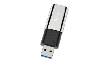 Флеш Диск Netac 1000GB US2 NT03US2N-001T-32SL USB3.1 черный/серебристый от магазина РЭССИ