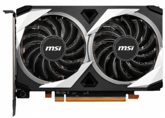 Видеокарта MSI PCI-E 4.0 RX 6500 XT MECH 2X 4G AMD Radeon RX 6500XT 4096Mb 64 GDDR6 2610/18000 HDMIx1 DPx1 HDCP Ret от магазина РЭССИ