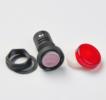 Индикатор ND16-22DS/4 (Красный AC 230V (R) 593012) от магазина РЭССИ