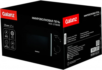 Микроволновая Печь Galanz MOS-1706MB 17л. 700Вт черный от магазина РЭССИ