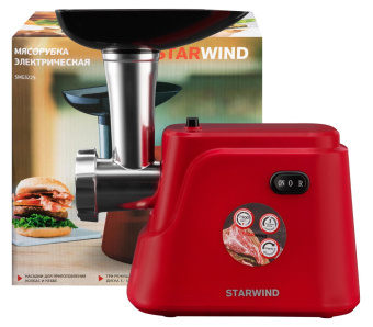 Мясорубка Starwind SMG3225 1500Вт красный от магазина РЭССИ