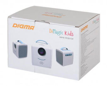 Мини-кинотеатр Digma DiMagic Kids белый/синий (DM002) от магазина РЭССИ