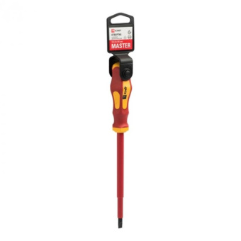 Отвертка EKF Master SL6.5x150 мм 1000В Basic sl-6.5-150-mas-in от магазина РЭССИ