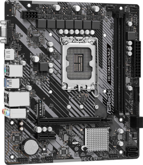 Материнская плата Asrock H610M-HVS/M.2 R2.0 Soc-1700 Intel H610 2xDDR4 mATX AC`97 8ch(7.1) GbLAN+VGA+HDMI от магазина РЭССИ
