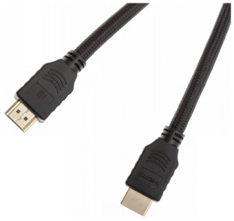 Кабель аудио-видео Cactus CS-HDMI.2-1.8 HDMI (m)/HDMI (m) 1.8м. Позолоченные контакты черный от магазина РЭССИ