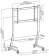 Подставка для телевизора Ultramounts UM306B черный 45"-90" макс.60кг напольный мобильный от магазина РЭССИ