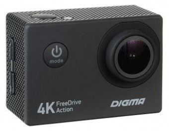 Видеорегистратор Digma FreeDrive Action 4K черный 8Mpix 2160x3840 2160p 140гр. от магазина РЭССИ