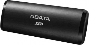 Накопитель SSD A-Data USB-C 512Gb ASE760-512GU32G2-CBK SE760 1.8" черный от магазина РЭССИ