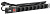 PDU 8 розеток DIN49440 (нем. станд.) с LED выключателем, 1U, шнур 2м вилка DIN49441 (нем. станд.), профиль из ПВХ, черный от магазина РЭССИ