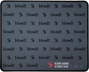 Коврик для мыши A4Tech Bloody BP-30M Средний черный 350x280x3мм от магазина РЭССИ