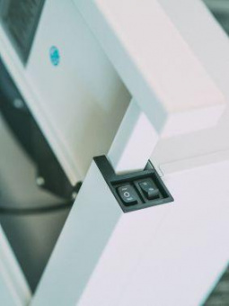 Вытяжка встраиваемая Lex Hubble G 2M 600 белый управление: кнопочное (2 мотора) от магазина РЭССИ