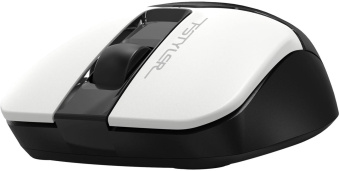 Мышь A4Tech Fstyler FB12S черный/белый оптическая (1200dpi) silent беспроводная BT/Radio USB (3but) от магазина РЭССИ