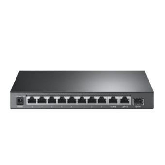 Коммутатор TP-Link TL-SL1311P (L2) 8x100Мбит/с 2x1Гбит/с 1x10Гбит/с 1SFP 8PoE+ 65W неуправляемый от магазина РЭССИ