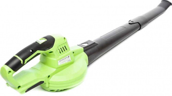 Воздуходувка-пылесос RedVerg RD-B18V пит.:от аккум. зеленый/черный от магазина РЭССИ