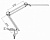 Светильник Трансвит Hermes (HERMES/BL) настольный на струбцине черный 8Вт от магазина РЭССИ
