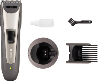Машинка для стрижки Vitek VT-2572 графитовый 3Вт (насадок в компл:2шт) от магазина РЭССИ