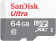 Флеш карта microSDXC 64Gb Class10 Sandisk SDSQUNR-064G-GN3MN Ultra w/o adapter от магазина РЭССИ