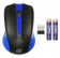 Мышь Оклик 485MW черный/синий оптическая (1000dpi) беспроводная USB для ноутбука (3but) от магазина РЭССИ