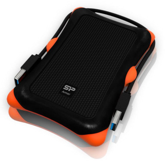 Жесткий диск Silicon Power USB 3.0 1Tb SP010TBPHDA30S3K A30 SP010TBPHDA30S3K Armor 2.5" черный от магазина РЭССИ